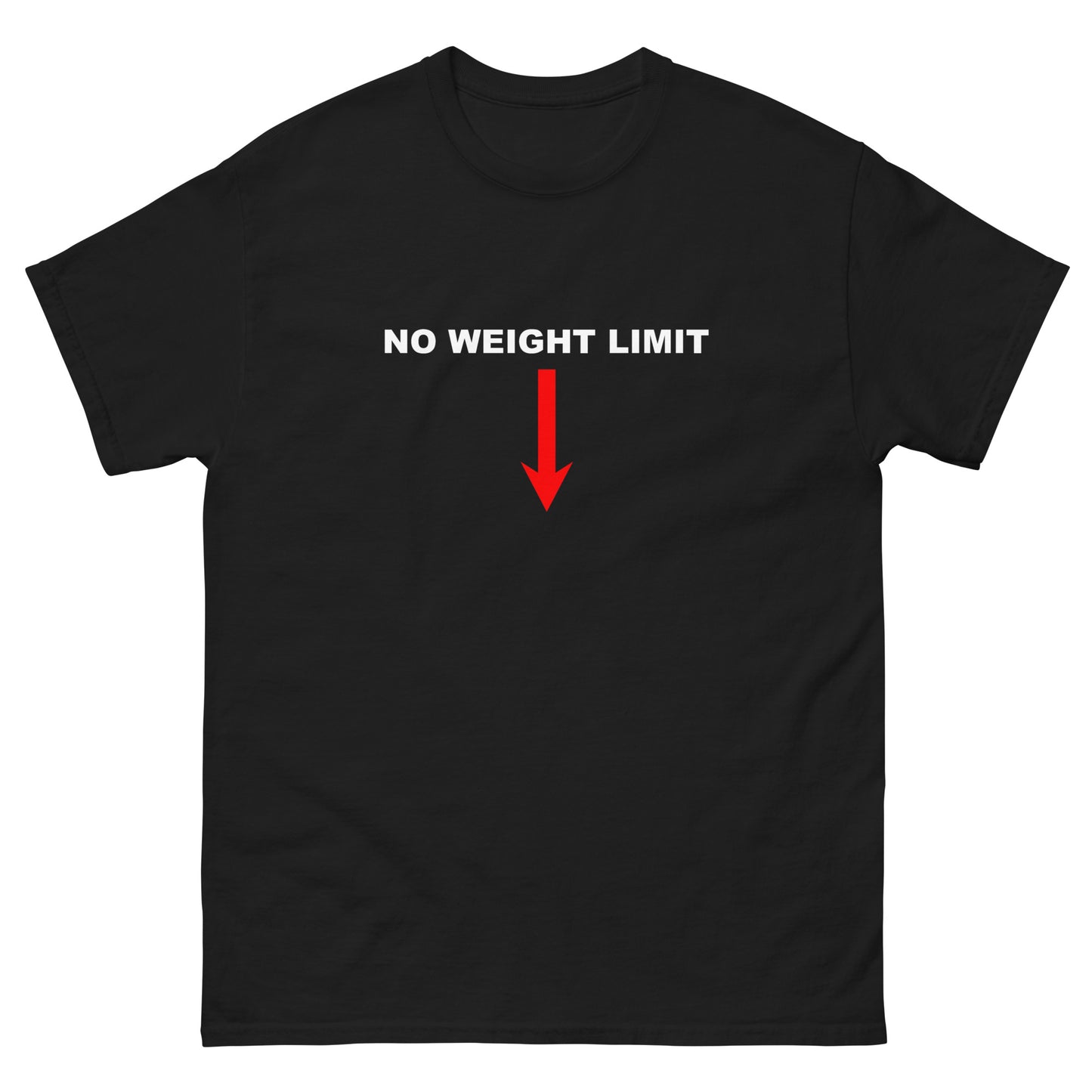 No Weight Limit tee