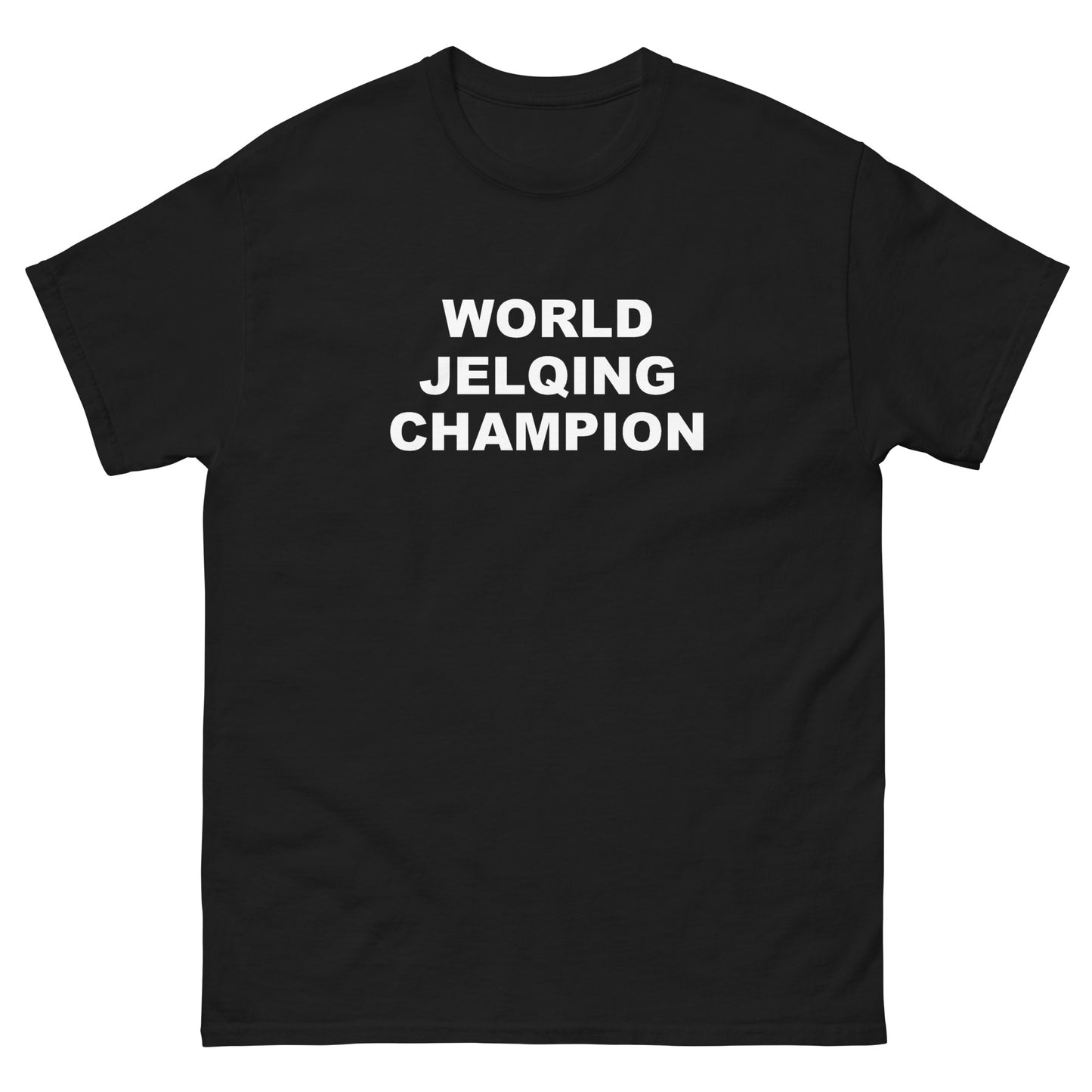 World Jelqing Champion tee