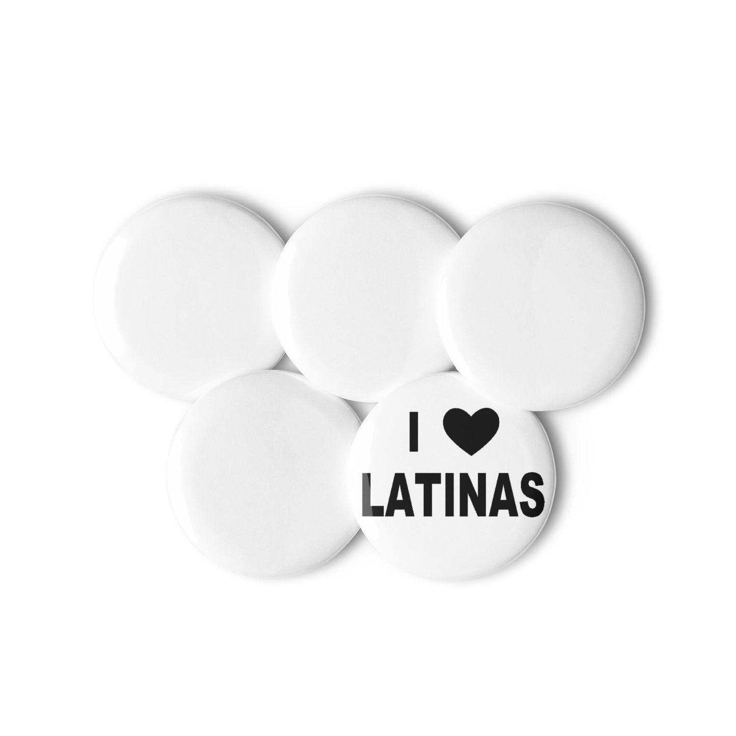 I Love Latinas Pins