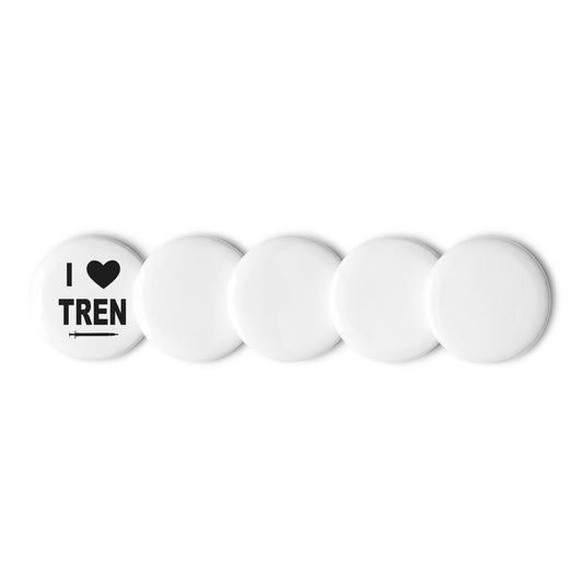 I Love Tren Pins