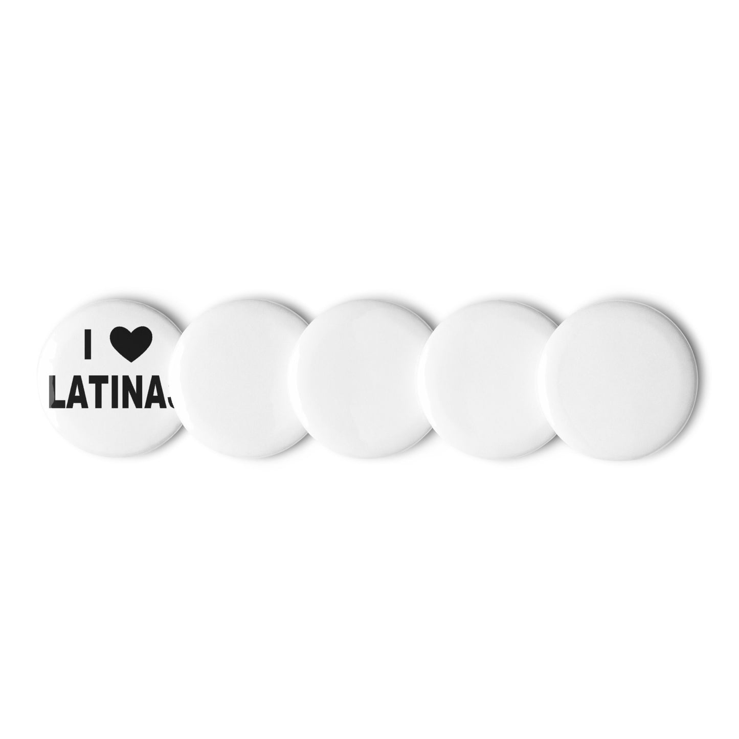 I Love Latinas Pins