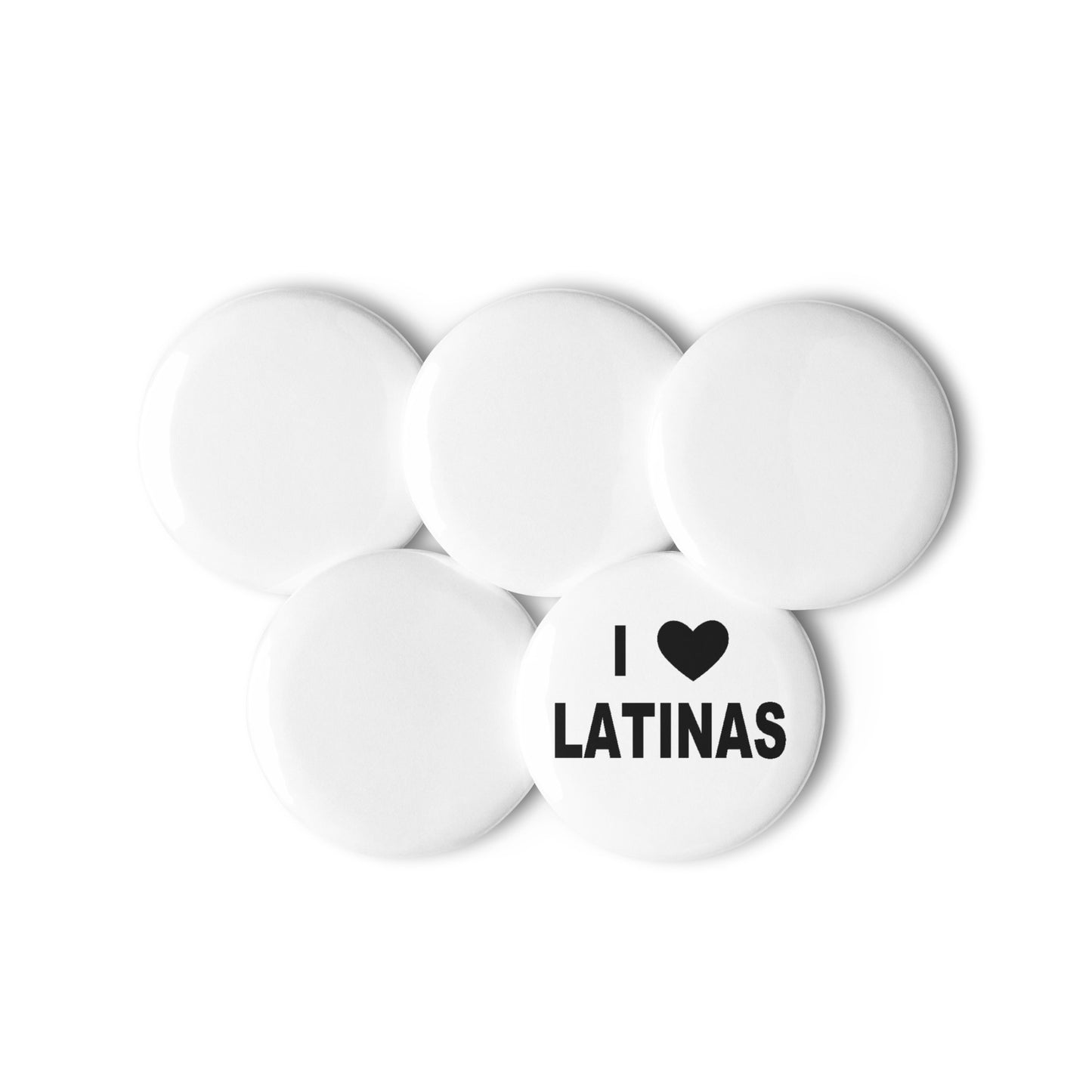 I Love Latinas Pins