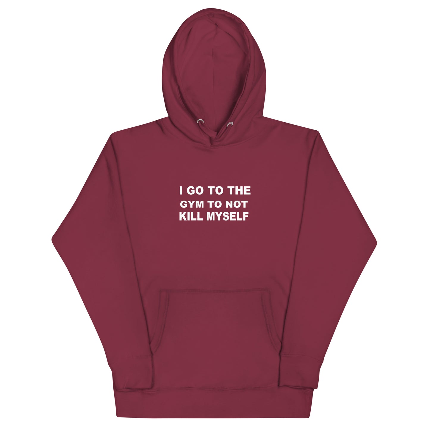 I Go To The Gym Hoodie