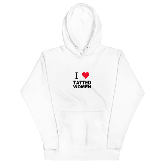 I Love Tatted Women Hoodie