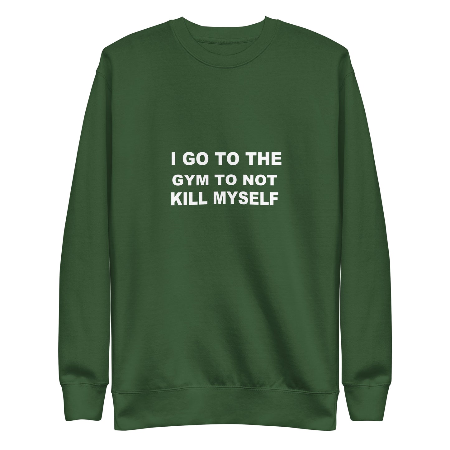 I Go To The Gym Sweatshirt